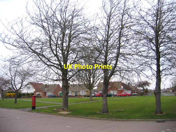 Photo 6"x4" Green space in Stanground, Peterborough Stanground c2006