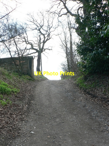 Photo 6"x4" Track to Stub House Farm Weardley c2006