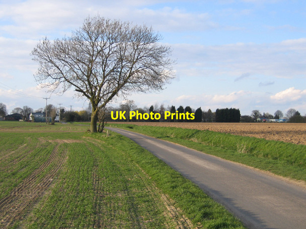 Photo 6"x4" Washdike Road, Kirton, Lincs Kirton End c2006
