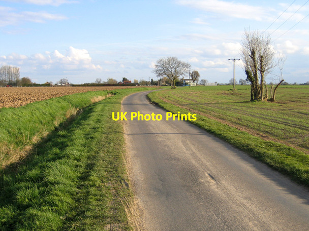 Photo 6"x4" Washdike Road, Kirton, Lincs Kirton End c2006 P1