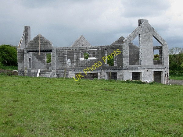Photo 6"x4" House Under Construction Castlewarren c2009