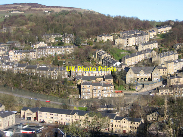Photo 6"x4" View over Hebden Bridge, W Yorks Hebden Bridge c2006