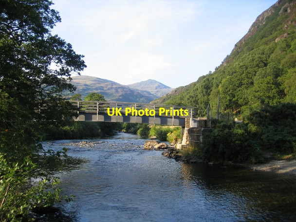 Photo 6"x4" Afon Glaslyn Beddgelert c2005