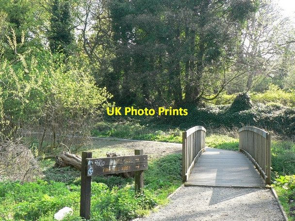 Photo 6"x4" Footbridge over Kirkstall Goit, Kirkstall Kirkstall c2006