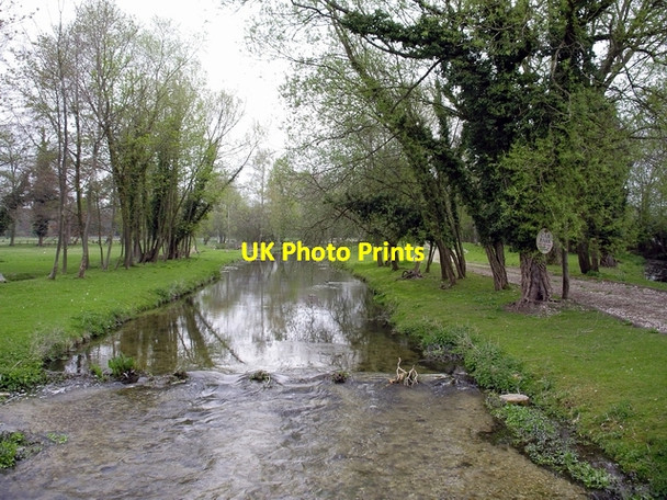 Photo 6"x4" River Test, south of Longparish Longparish c2006