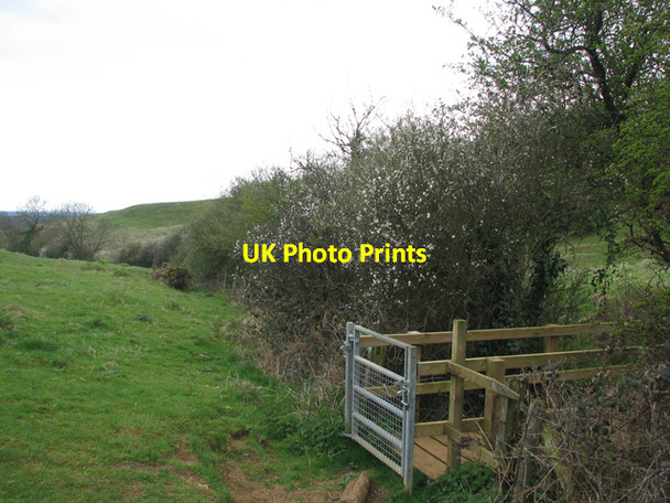 Photo 6"x4" Risby Dyke. Risby\/TF1491 c2006