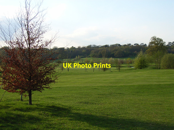 Photo 6"x4" The Lambourne Golf Club Rose Hill\/SU9284 c2006