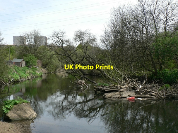 Photo 6"x4" River Aire by St Ann's Mills, Kirkstall Kirkstall c2006