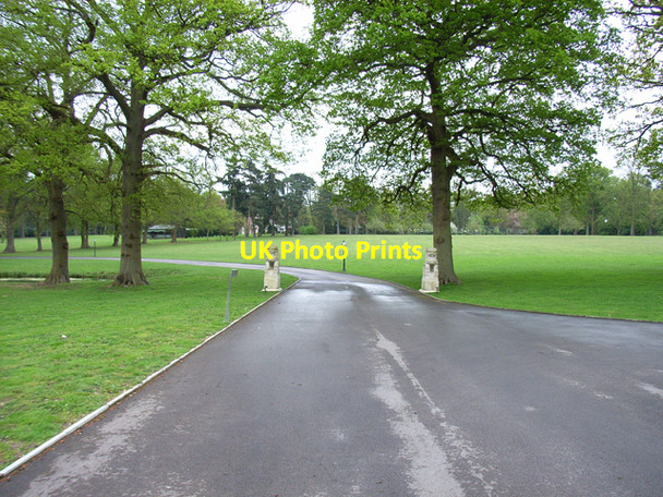 Photo 6"x4" The grounds of Woodhay Hatton Hill\/SU9364 c2006