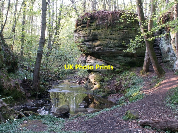 Photo 6"x4" Dunino Den and the Dunino Burn Dunino c2006
