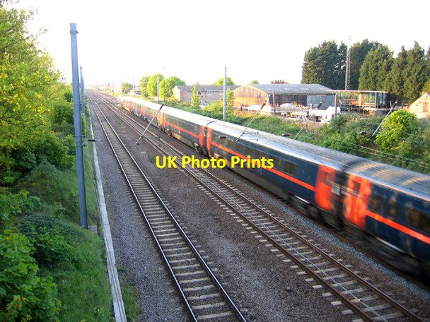 Photo 6"x4" East coast main line, Biggleswade, Beds Biggleswade c2006