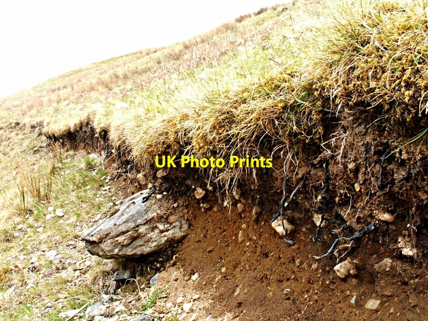 Photo 6"x4" Glen Gloy soil profile Clunes c2006
