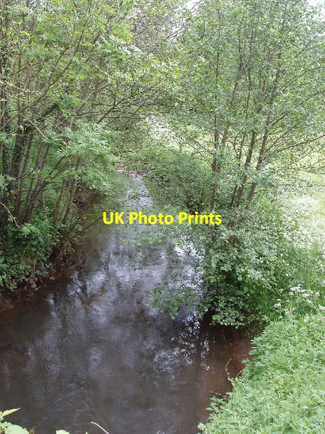 Photo 6"x4" The Bourne, river near Woodham Addlestone c2006