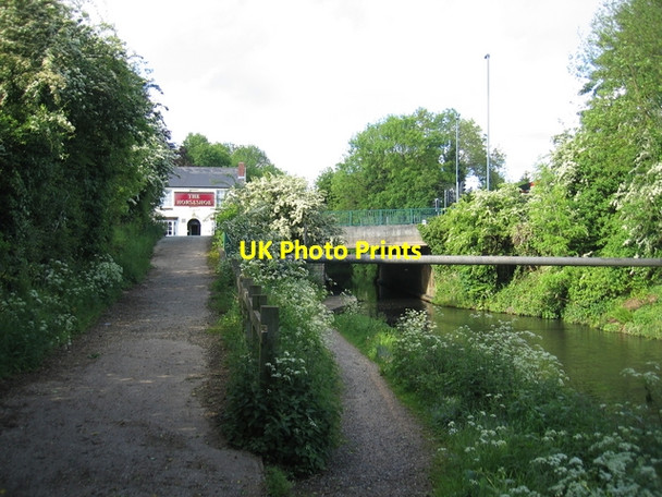Photo 6"x4" Stratford upon Avon Canal bridge Brandwood End c2006