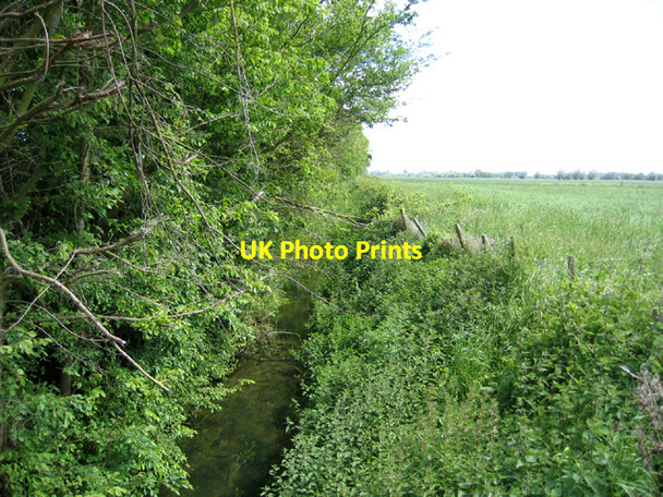 Photo 6"x4" Beach Ditch, between Cottenham and Landbeach, Cambs Cottenham c2006