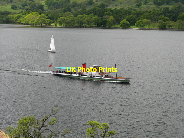 Photo 6"x4" Ullswater Steamer. Dockray\/NY3921 c2006