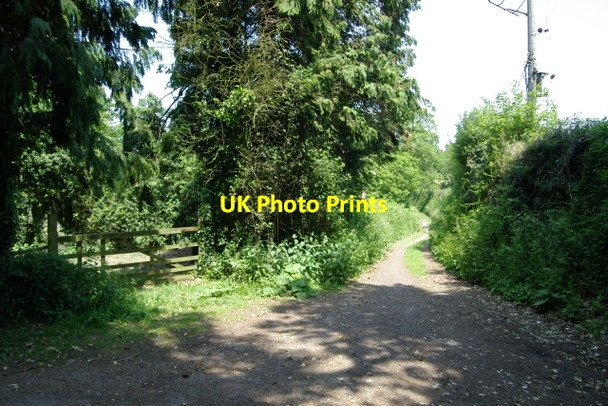 Photo 6"x4" Top of Bears Lane, Knowle Budleigh Salterton c2006