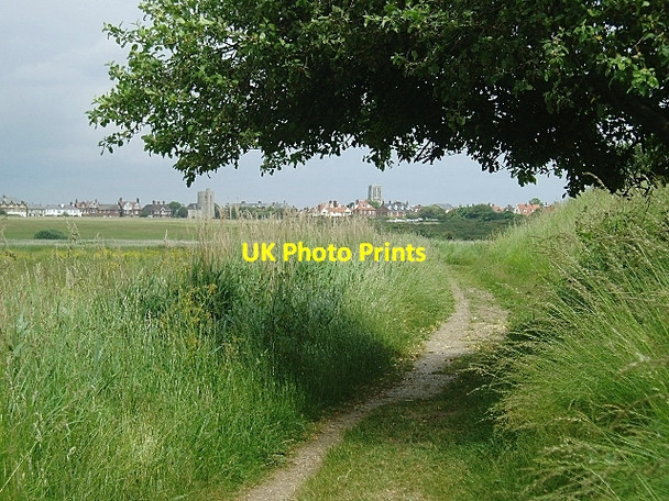 Photo 6"x4" Footpath near Southwold Southwold c2006
