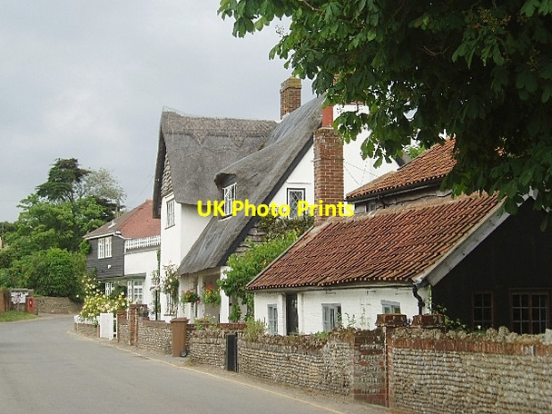 Photo 6"x4" Cottages, Walberswick Southwold c2006