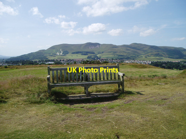 Photo 6"x4" The Pentland Hills from the Braid Hills Comiston c2006