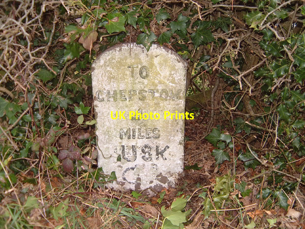 Photo 6"x4" Milestone - To Chepstow 4 Miles Mynydd-bach\/ST4894 c2006