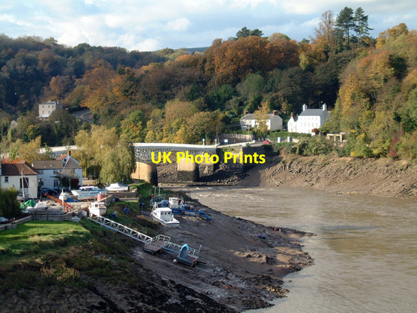 Photo 6"x4" The Back and Chepstow Bridge Chepstow\/Cas-Gwent c2004
