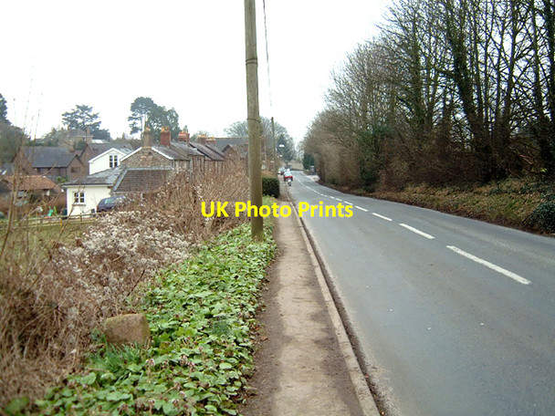 Photo 6"x4" Milestone - 2 Miles to Chepstow on the B4228 at Woodcroft Chepstow\/Cas-Gwent c2006
