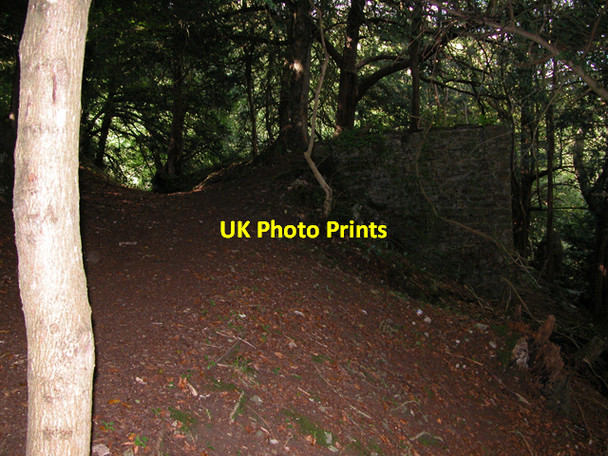 Photo 6"x4" Chepstow - Piercefield Walk Viewing Platform Chepstow\/Cas-Gwent c2005