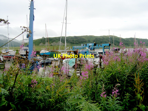 Photo 6"x4" Ardfern Marina boat yard Ardfern c2006