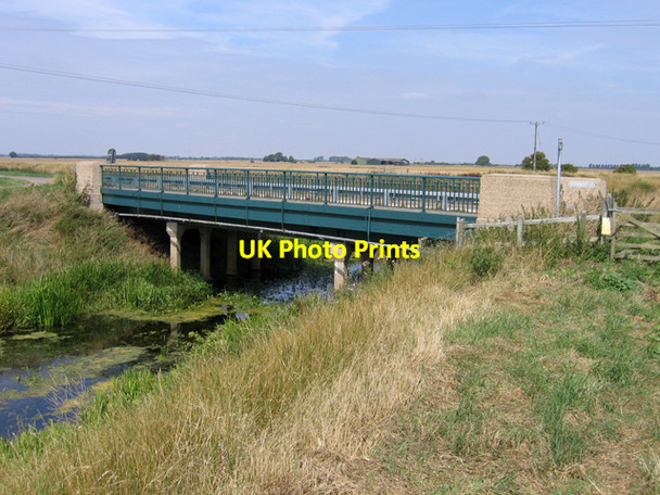 Photo 6"x4" Neslam Bridge, Pointon, Lincs Neslam Br c2006