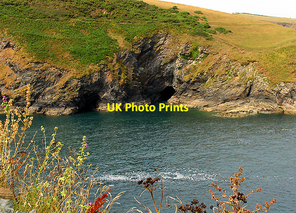 Photo 6"x4" Coves on Lobber Point Port Isaac c2006