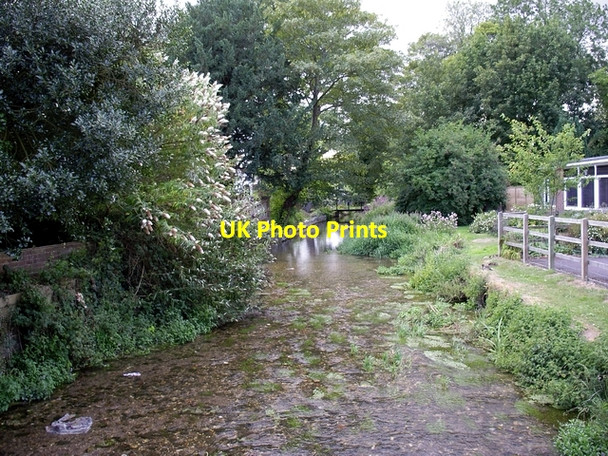 Photo 6"x4" River Test, Overton Overton\/SU5149 c2006