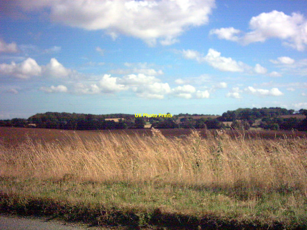 Photo 6"x4" Halesworth view across fields Halesworth c2006
