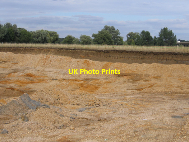 Photo 6"x4" Gravel pit SE of Bedford in the terraces of the Gt Ouse Chapel End\/TL0948 c2006