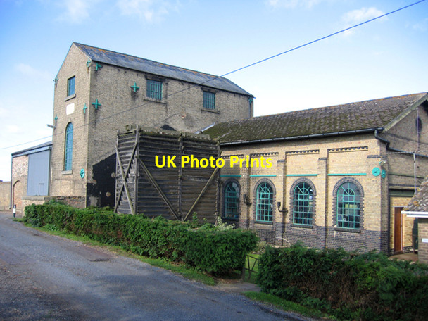 Photo 6"x4" Sutton and Mepal IDB pumping station, Mepal, Cambs Mepal c2006