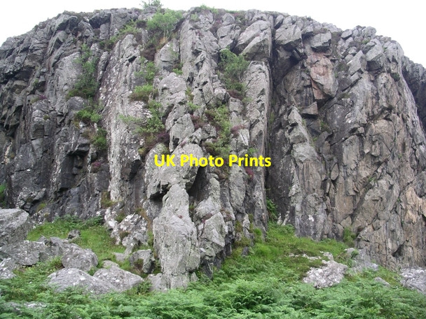 Photo 6"x4" Beach Crag, Gruinard Bay Second Coast c2006