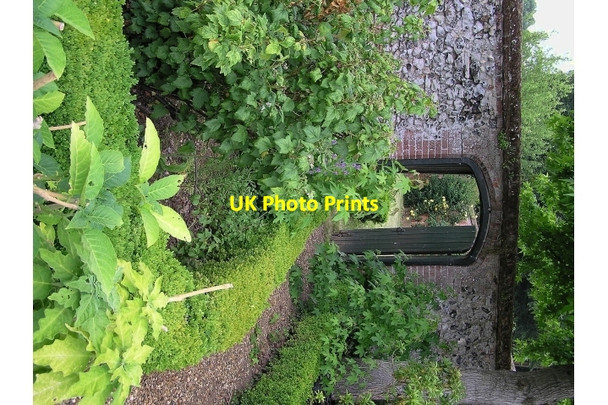 Photo 6"x4" Gateway, Intwood Hall garden Intwood c2006