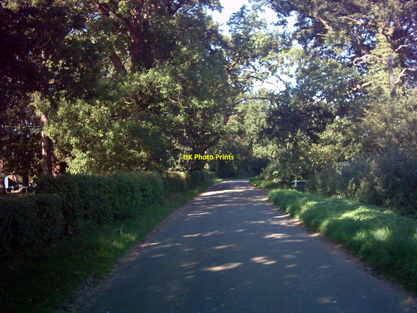 Photo 6"x4" Walpole Road, Bramfield near Ibstock Farm Bramfield\/TM4073 c2006