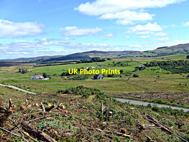 Photo 6"x4" A View from Roanacloy towards Gruids Gruids c2006