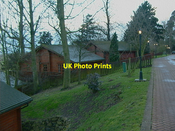 Photo 6"x4" Holiday cabins, Wychnor Park Country Club Overley\/SK1615 c2002