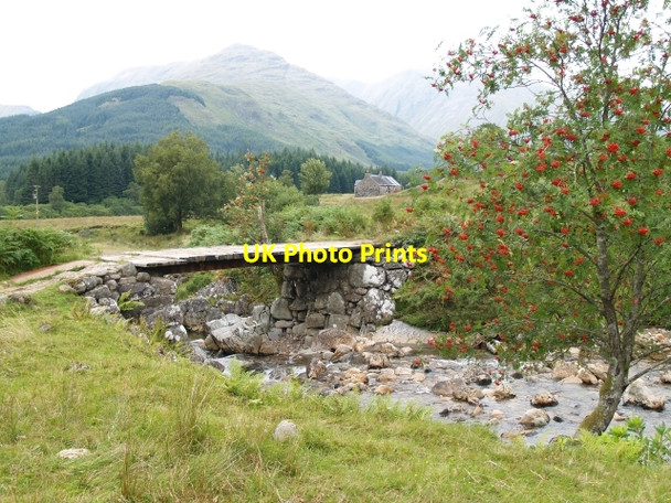 Photo 6"x4" Bridge to Glenceitlein River Etive\/NN1447 c2006