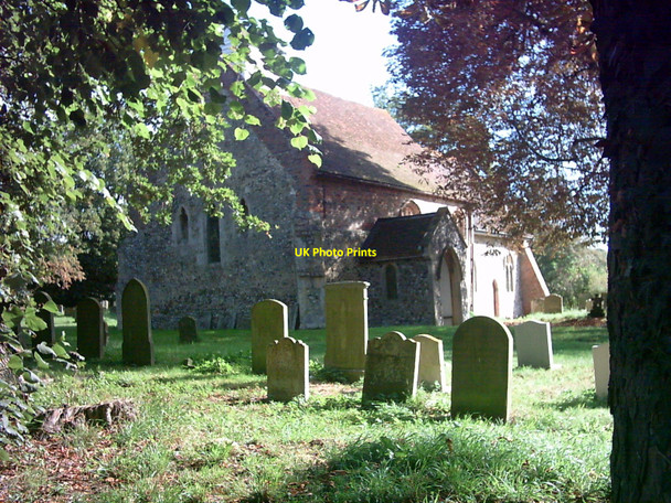 Photo 6"x4" St.Margaret of Antioch Church Linstead Parva Chediston c2006