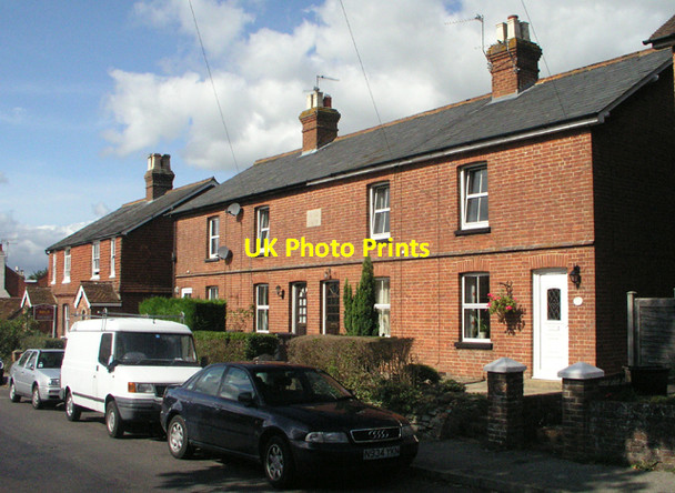 Photo 6"x4" Terraced houses, Loxwood Road, Alford Alfold c2006