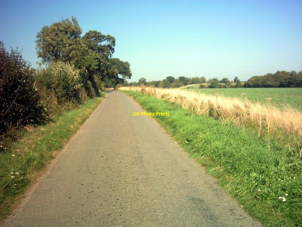 Photo 6"x4" Low Street, Badingham Dennington Hall c2006 P1