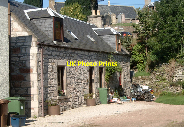 Photo 6"x4" Traditional cottage, Auldearn Auldearn c2006