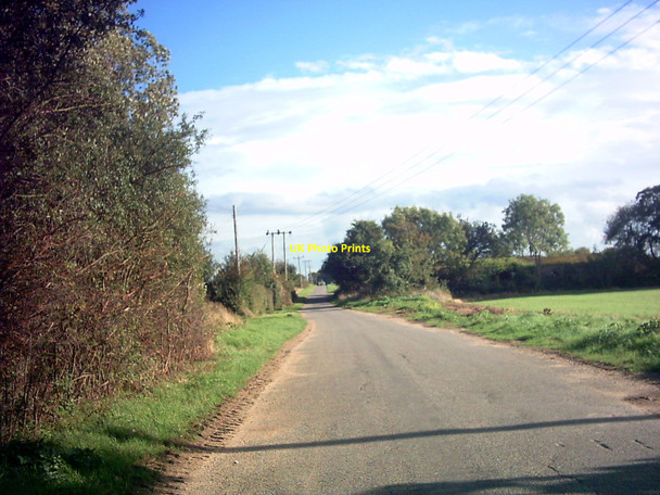 Photo 6"x4" Harrow Lane, Theberton Leiston c2006