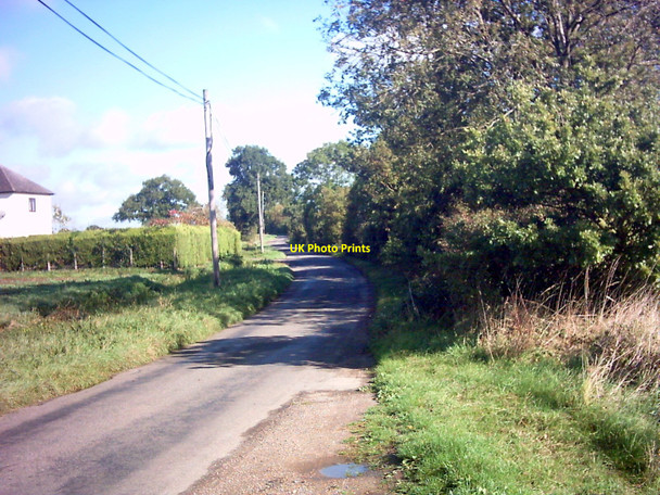 Photo 6"x4" Lane near The Grove Chediston Green c2006