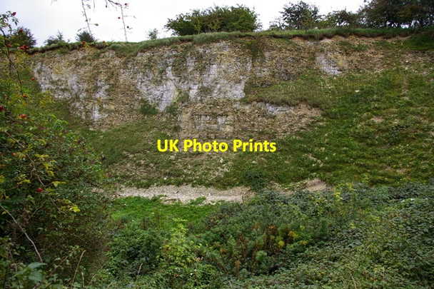 Photo 6"x4" Quarry by B1249 Langtoft\/TA0166 c2006