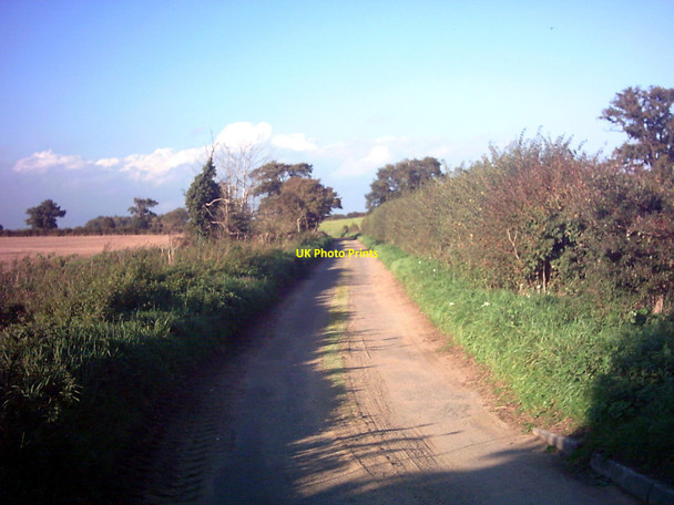 Photo 6"x4" Botany Lane, Stratford St.Andrew Statford St Andrew c2006