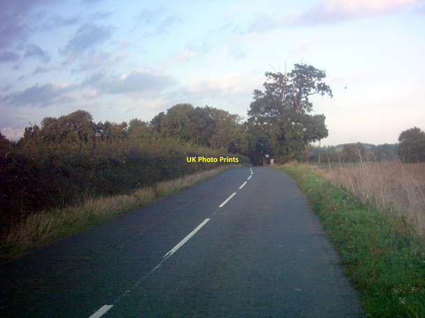 Photo 6"x4" B1119 Saxmundham Road Sweffling c2006